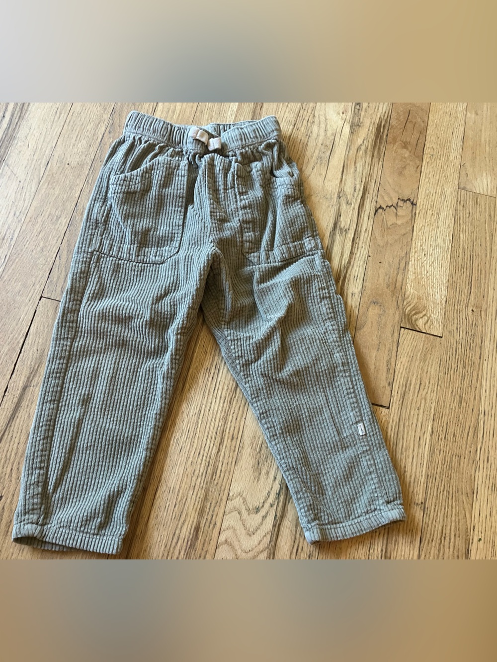 Easy Peasy sage green cords